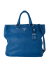 Tote, £395, Handbags, Blue, Leather, Front view